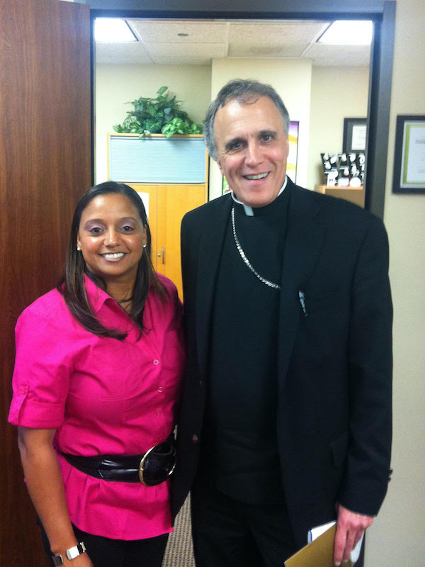 Cardinal DiNardo and Dr. Jenkins